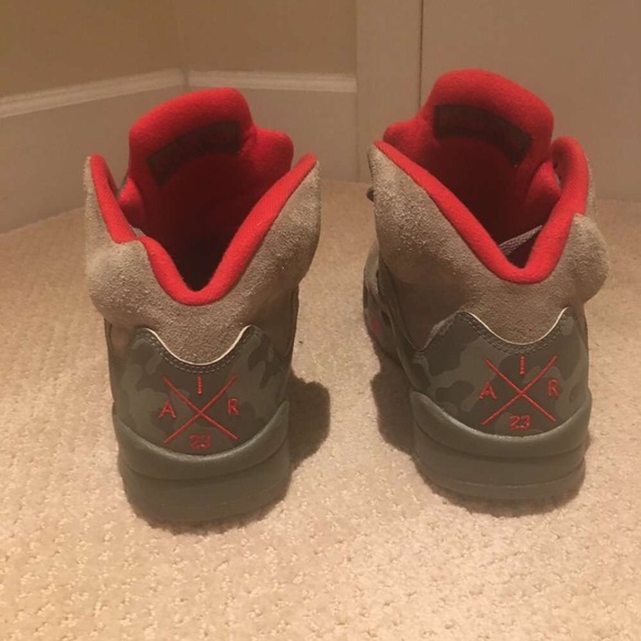 Air jordan 5 Retro Camo 2017 size 8.5 men’s - Picture 4 of 7